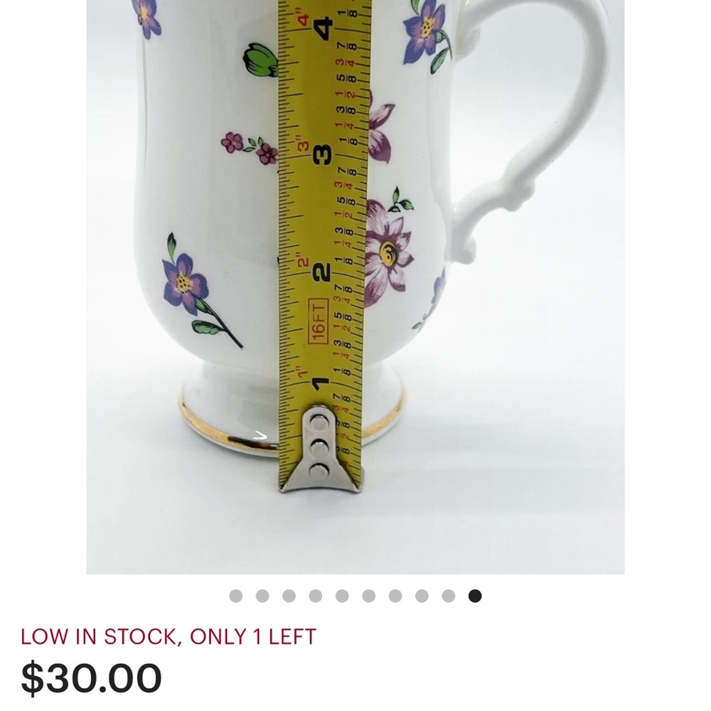 #1366*Floral Royal England Vintage Fine Bone China Tea Mug Collection - Picture 5 of 14